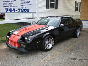 Размер колёс на Chevrolet Camaro 1988 Подбор шин на Chevrolet Camaro 1988
