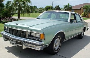 Размер колёс на Chevrolet Caprice 1985 Подбор шин на Chevrolet Caprice 1985
