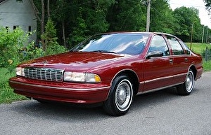 Размер колёс на Chevrolet Caprice 1992 Подбор шин на Chevrolet Caprice 1992