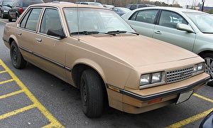 Размер колёс на Chevrolet Cavalier 1985 Подбор шин на Chevrolet Cavalier 1985