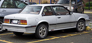 Размер колёс на Chevrolet Cavalier 1986 Подбор шин на Chevrolet Cavalier 1986
