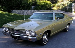 Размер колёс на Chevrolet Chevelle 1972 Подбор шин на Chevrolet Chevelle 1972