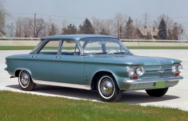 Размер колёс на Chevrolet Corvair 1960 Подбор шин на Chevrolet Corvair 1960