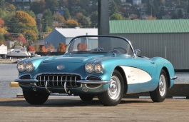 Размер колёс на Chevrolet Corvette 1962 Подбор шин на Chevrolet Corvette 1962