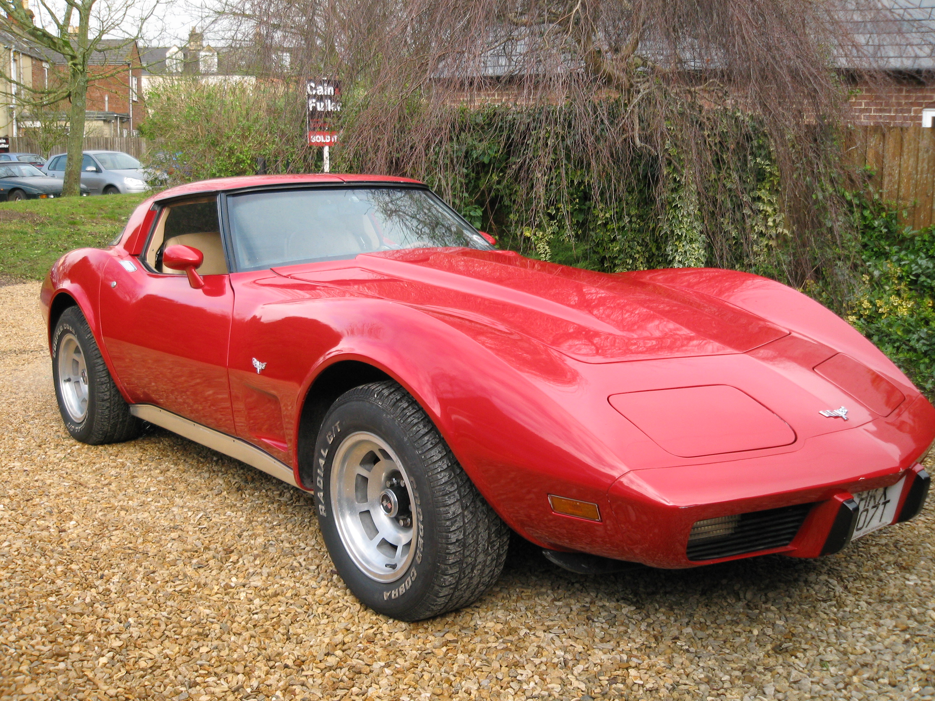 Размер колёс на Chevrolet Corvette 1979 Подбор шин на Chevrolet Corvette 1979