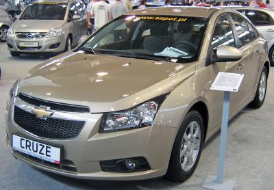Подбор шин на Chevrolet Cruze 2009