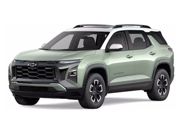 Размер колёс на Chevrolet Equinox 2025 Подбор шин на Chevrolet Equinox 2025