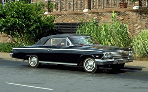 Размер колёс на Chevrolet Impala 1962 Подбор шин на Chevrolet Impala 1962