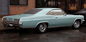 Размер колёс на Chevrolet Impala 1965 Подбор шин на Chevrolet Impala 1965