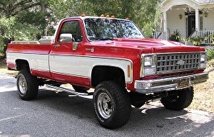 Размер колёс на Chevrolet K10 1985 Подбор шин на Chevrolet K10 1985
