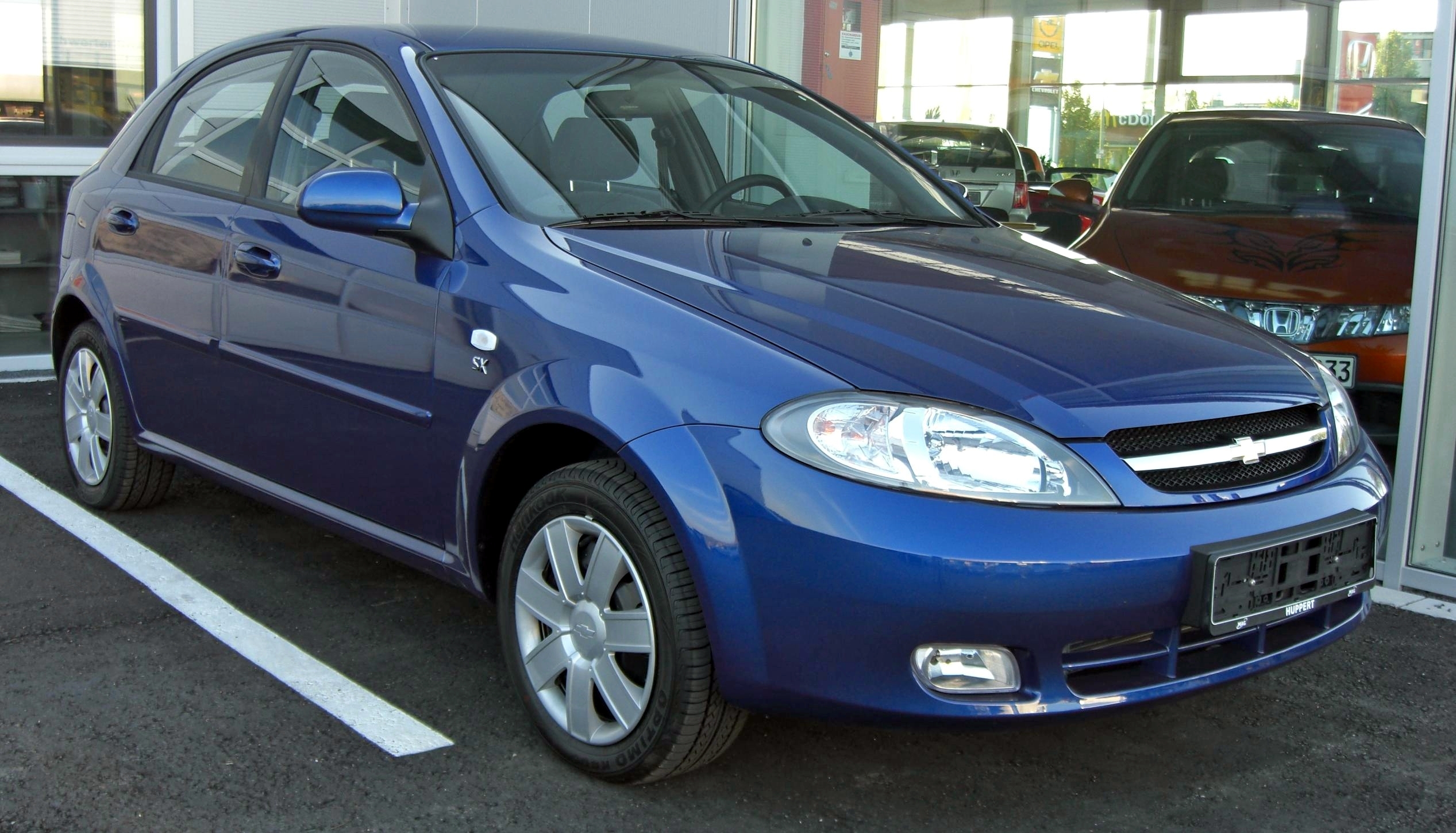 Подбор шин на Chevrolet Lacetti 2009