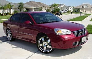 Размер колёс на Chevrolet Malibu 2006 Подбор шин на Chevrolet Malibu 2006