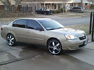 Размер колёс на Chevrolet Malibu 2007 Подбор шин на Chevrolet Malibu 2007