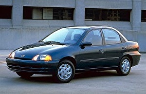 Размер колёс на Chevrolet Metro 2000 Подбор шин на Chevrolet Metro 2000