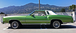 Размер колёс на Chevrolet Monte Carlo 1976 Подбор шин на Chevrolet Monte Carlo 1976