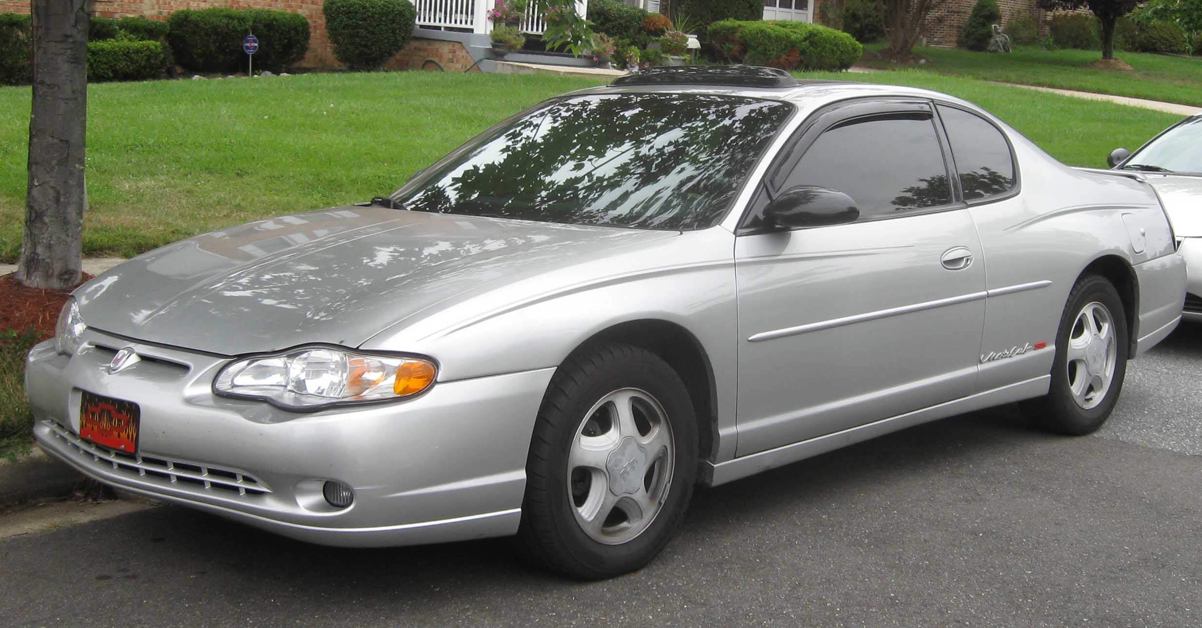 Размер колёс на Chevrolet Monte Carlo 2005 Подбор шин на Chevrolet Monte Carlo 2005