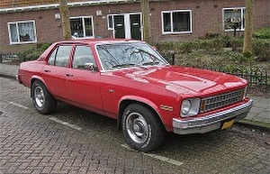 Размер колёс на Chevrolet Nova 1977 Подбор шин на Chevrolet Nova 1977