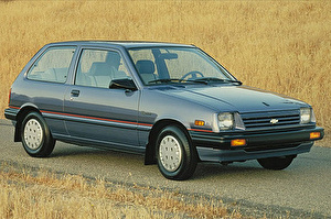 Размер колёс на Chevrolet Sprint 1986 Подбор шин на Chevrolet Sprint 1986