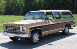 Размер колёс на Chevrolet Suburban C20 1976 Подбор шин на Chevrolet Suburban C20 1976