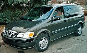 Размер колёс на Chevrolet Venture 1997 Подбор шин на Chevrolet Venture 1997