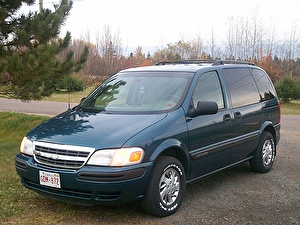 Размер колёс на Chevrolet Venture 2002 Подбор шин на Chevrolet Venture 2002