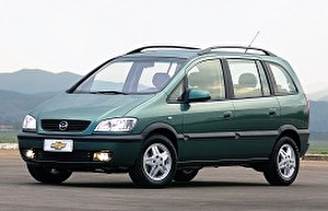 Размер колёс на Chevrolet Zafira 2002 Подбор шин на Chevrolet Zafira 2002