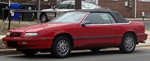 Размер колёс на Chrysler LeBaron 1995 Подбор шин на Chrysler LeBaron 1995
