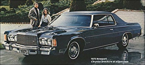 Размер колёс на Chrysler Newport 1975 Подбор шин на Chrysler Newport 1975