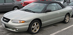 Размер колёс на Chrysler Sebring 2000 Подбор шин на Chrysler Sebring 2000