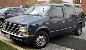 Размер колёс на Chrysler Voyager 1987 Подбор шин на Chrysler Voyager 1987