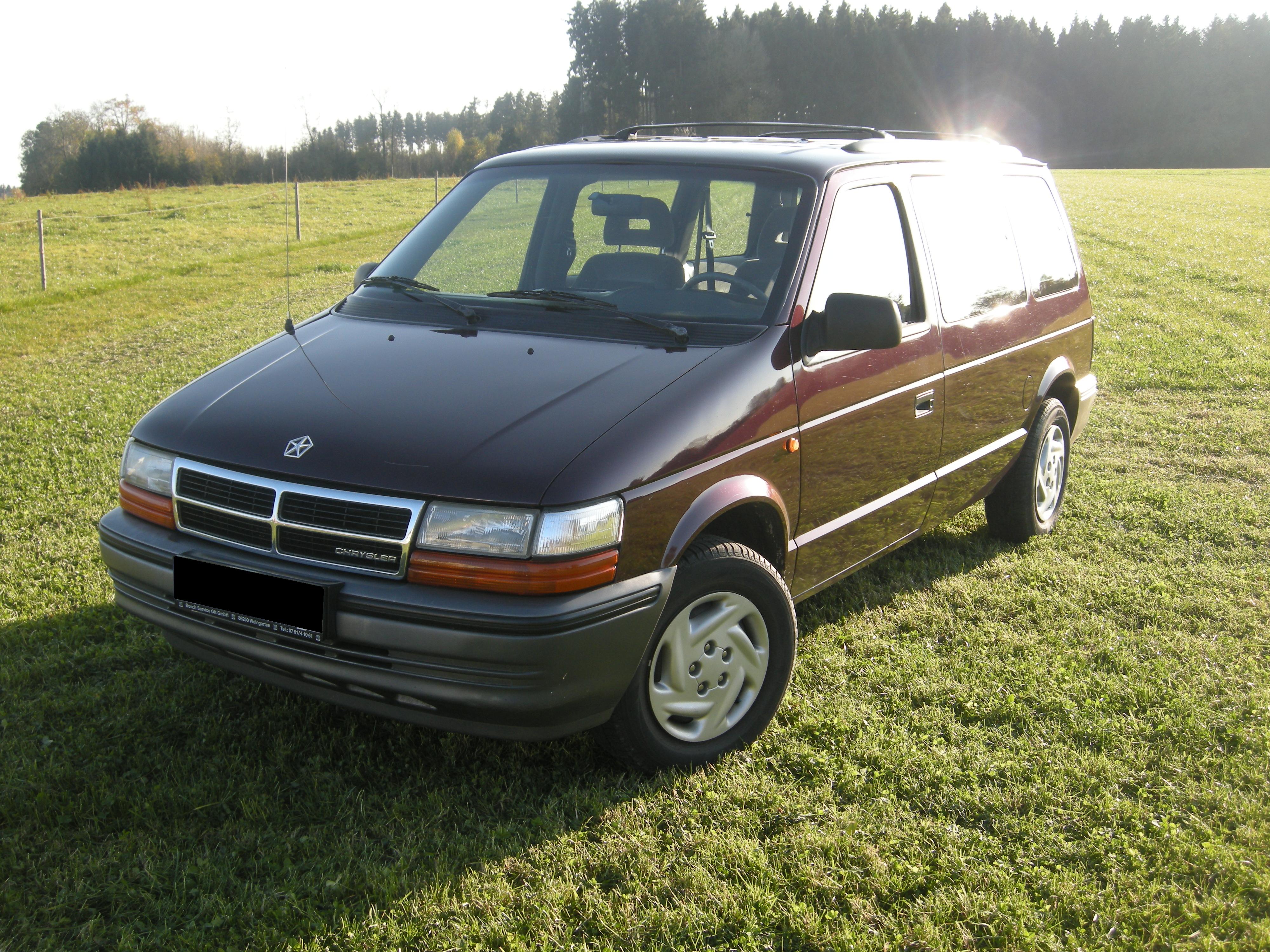Размер колёс на Chrysler Voyager 1995 Подбор шин на Chrysler Voyager 1995