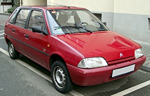 Размер колёс на Citroen Ax 1994 Подбор шин на Citroen Ax 1994