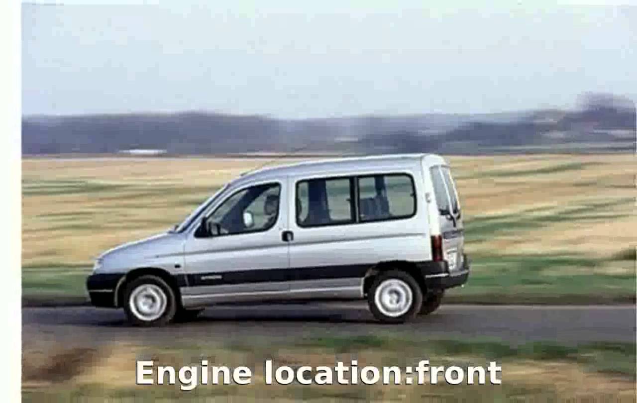 Подбор шин на Citroen Berlingo 2000