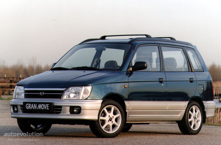 Размер колёс на Daihatsu Gran Move 2001 Подбор шин на Daihatsu Gran Move 2001