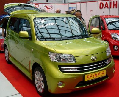 Подбор шин на Daihatsu Materia 2007