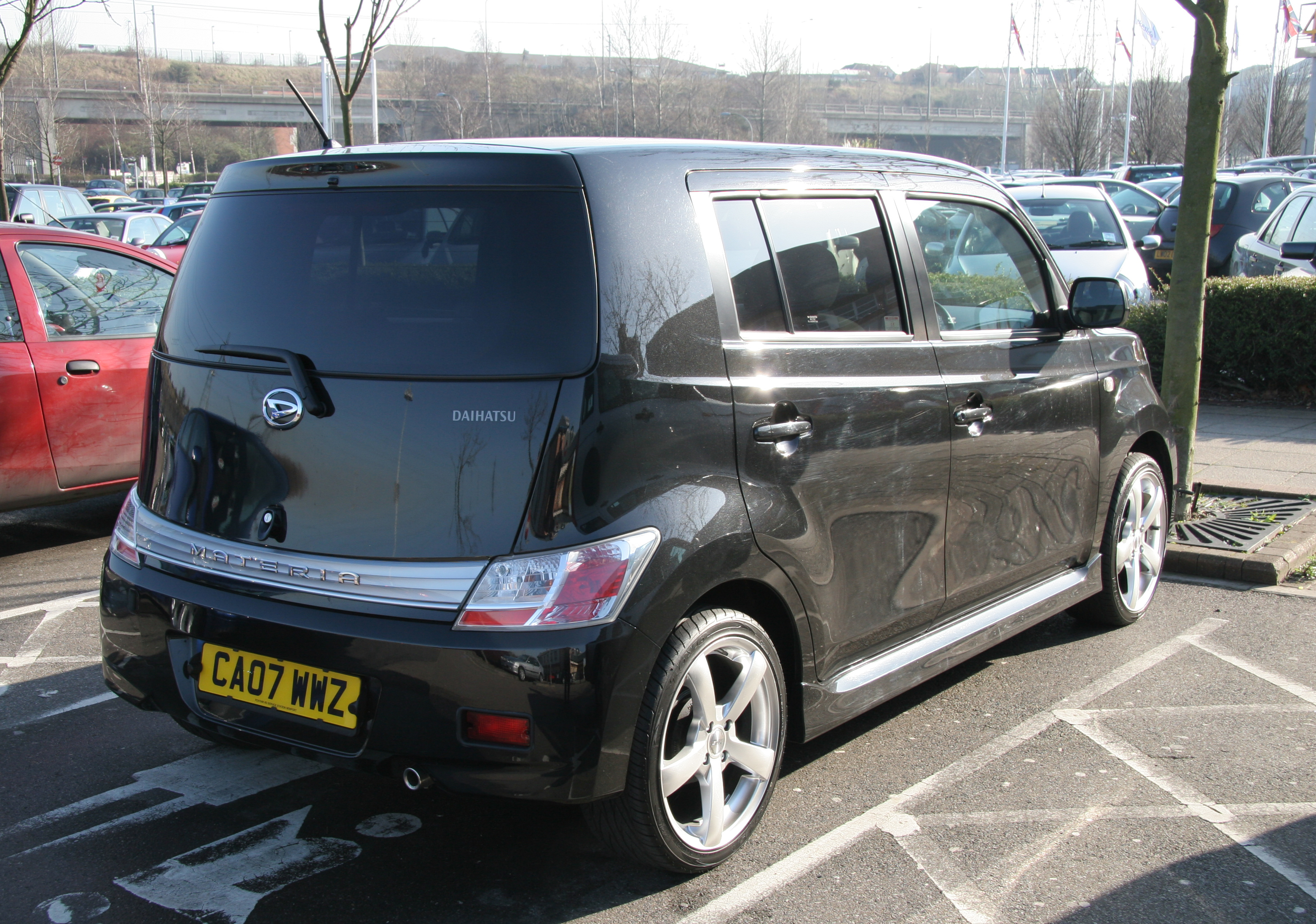 Размер колёс на Daihatsu Materia 2008 Подбор шин на Daihatsu Materia 2008