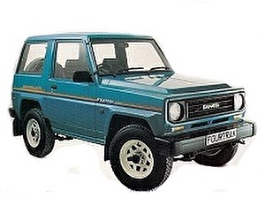 Размер колёс на Daihatsu Rugger 1985 Подбор шин на Daihatsu Rugger 1985