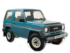 Подбор шин на Daihatsu Rugger 1989