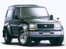 Размер колёс на Daihatsu Rugger 2000 Подбор шин на Daihatsu Rugger 2000