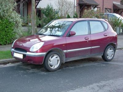 Размер колёс на Daihatsu Sirion 2000 Подбор шин на Daihatsu Sirion 2000