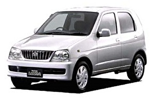 Размер колёс на Daihatsu Terios Lucia 2003 Подбор шин на Daihatsu Terios Lucia 2003