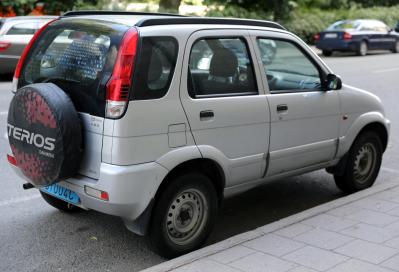 Размер колёс на Daihatsu Terios 2013 Подбор шин на Daihatsu Terios 2013