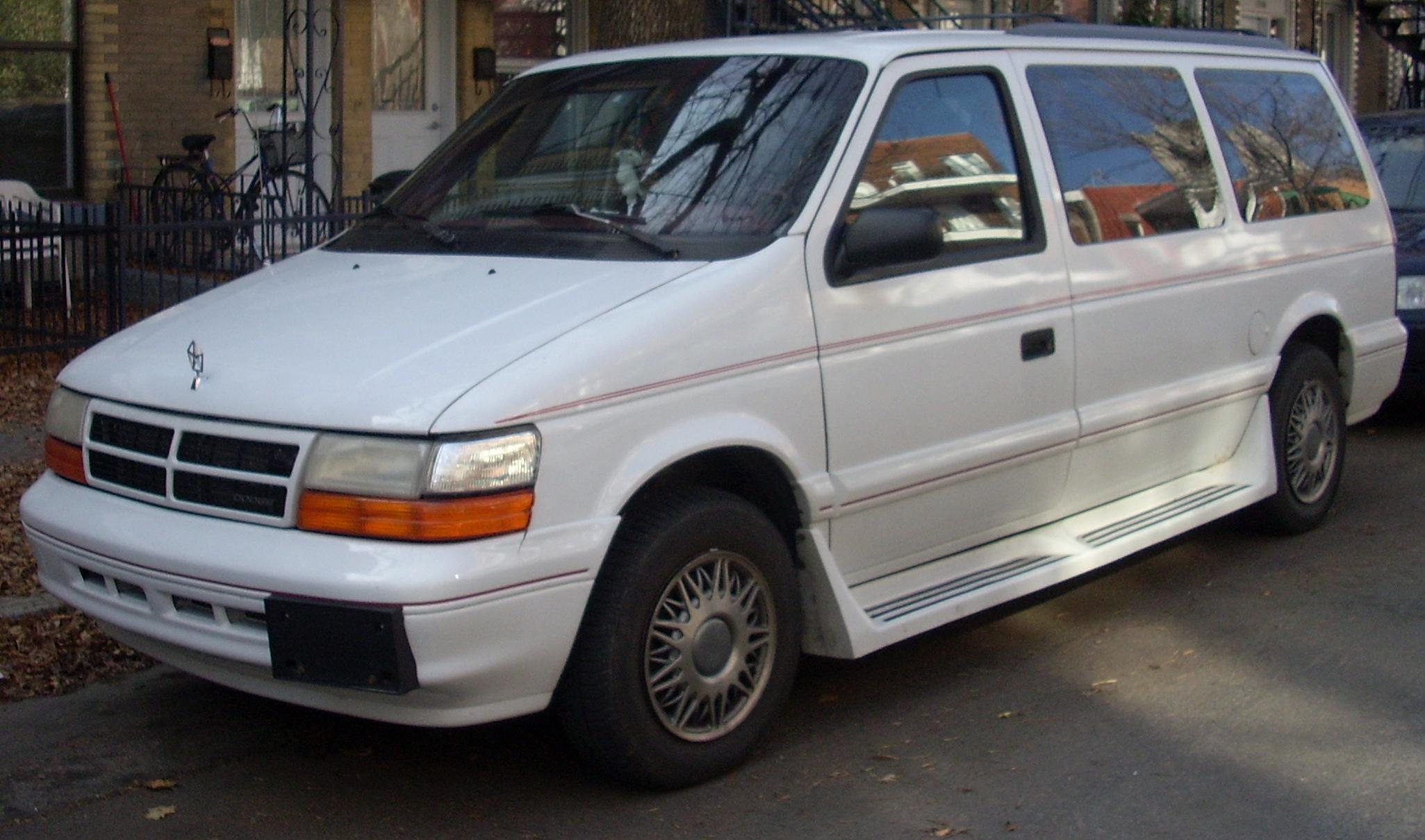 Размер колёс на Dodge Caravan 1994 Подбор шин на Dodge Caravan 1994