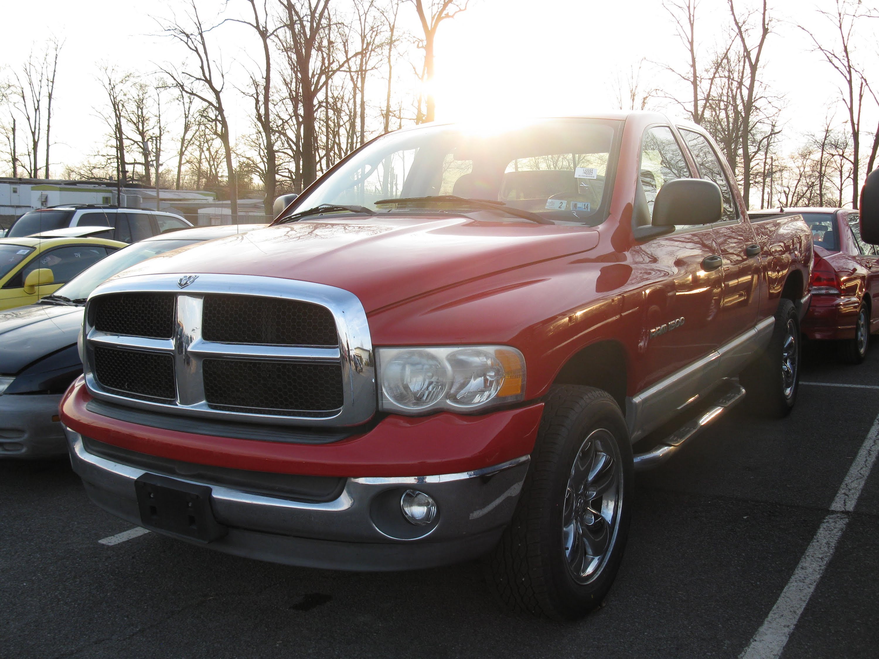 Размер колёс на Dodge Ram 1500 2003 Подбор шин на Dodge Ram 1500 2003