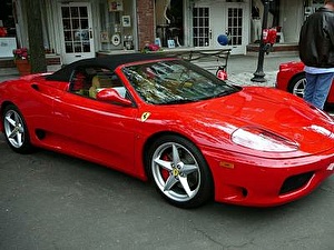 Selección de neumáticos y llantas para vehículo Ferrari 360 Modena. Шины на Ferrari