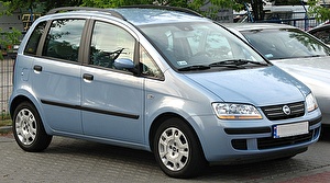 Размер колёс на Fiat Idea 2008 Подбор шин на Fiat Idea 2008