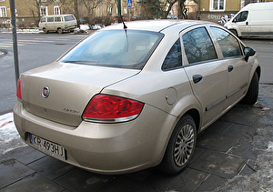 Подбор шин на Fiat Linea 2011