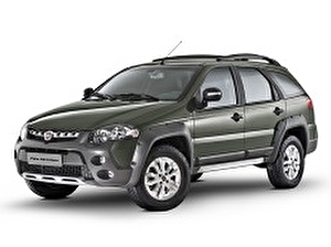 Размер колёс на Fiat Palio Adventure 2014 Подбор шин на Fiat Palio Adventure 2014