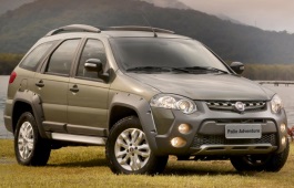 Размер колёс на Fiat Palio Weekend 2016 Подбор шин на Fiat Palio Weekend 2016