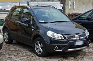 Размер колёс на Fiat Sedici 2006 Подбор шин на Fiat Sedici 2006